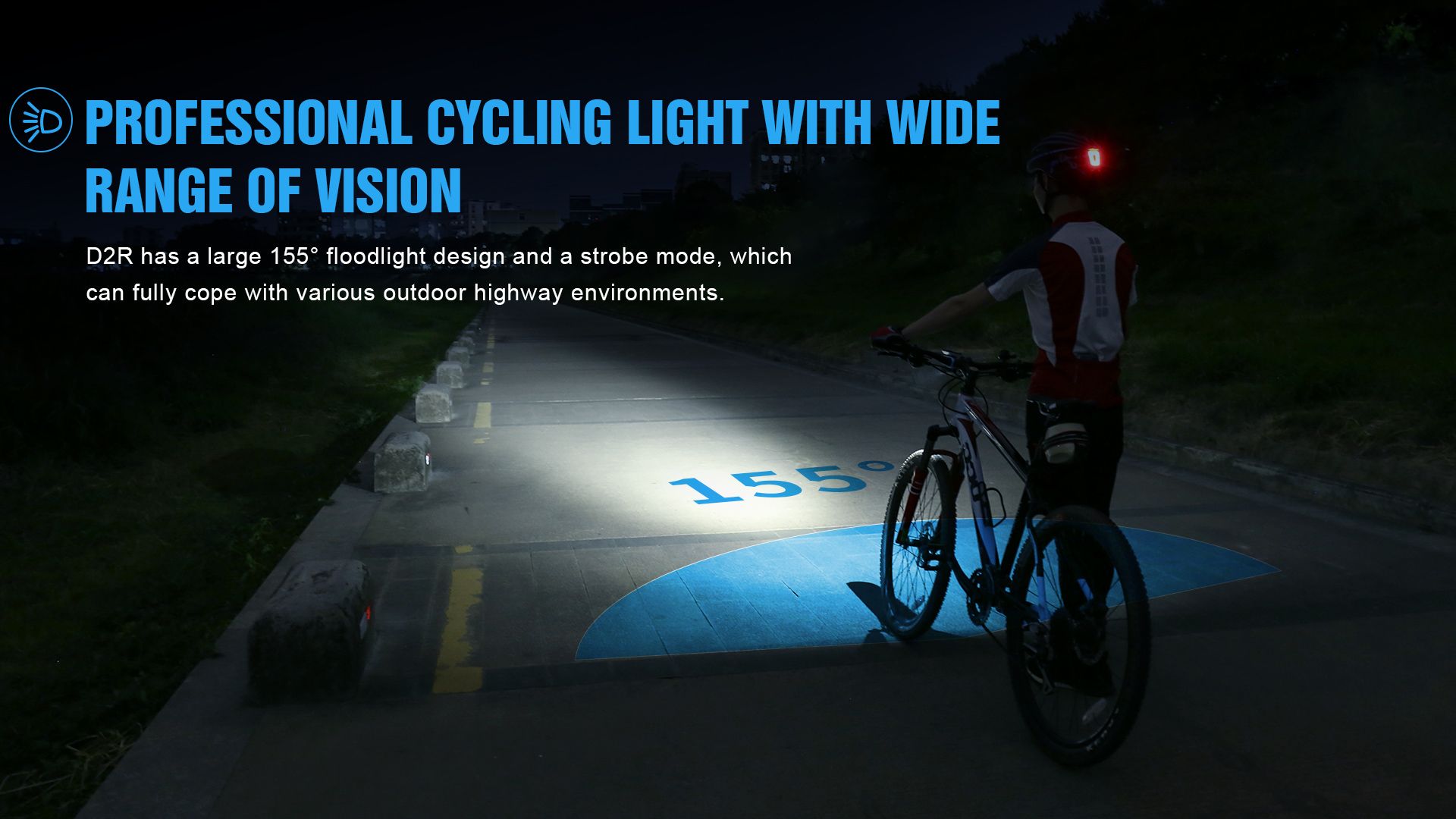 TrustFire D2R Fietslamp 450LM Waterdichte Koplamp Type-C Oplaadbare Fietslamp voor Veiligheid en Zichtbaarheid