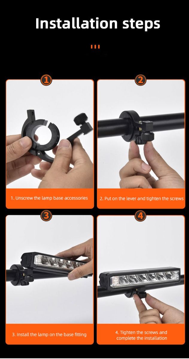 LED fietslamp voor 5200 lumen USB-oplaadbaar waterdicht zaklamp duurzaam MTB fietsveiligheidsuitrusting