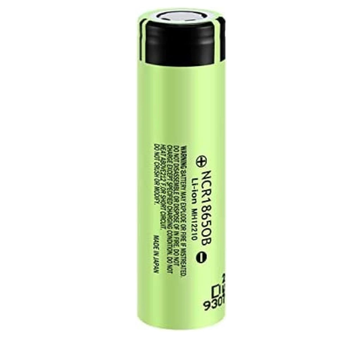 NCR18650B 3400mAh 18650 Li-Ion oplaadbare batterij