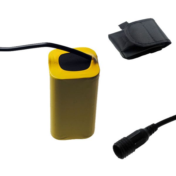 Schroefvast interface 8.4V 4x18650 8800mAh LED fietsvoorlamp UltraFire waterdichte fietsaccu