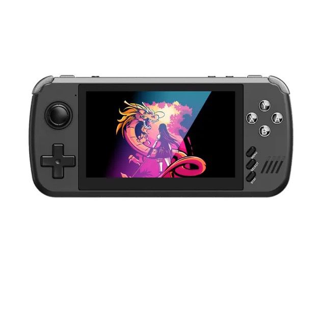 POWKIDDY X39pro Draagbare Videogameconsole 4.3 inch IPS Retro Gaming met PS1-ondersteuning en HD-uitvoer