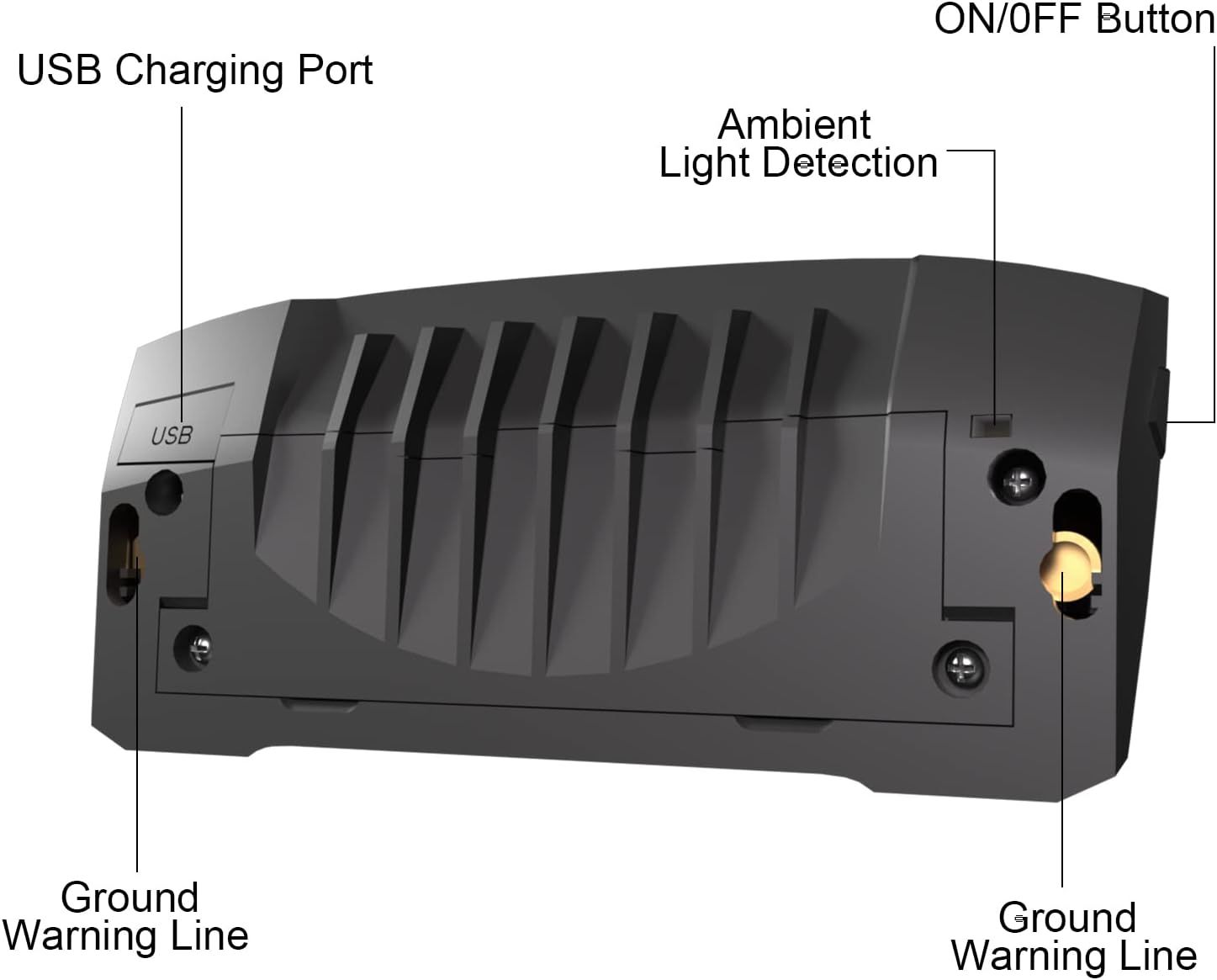 Meilan X5 Slimme Fiets Achterlicht met Richtingaanwijzers en Automatisch Remlicht Draadloze Afstandsbediening Fiets Achterlicht USB Oplaadbaar Veiligheidswaarschuwingsfietslicht