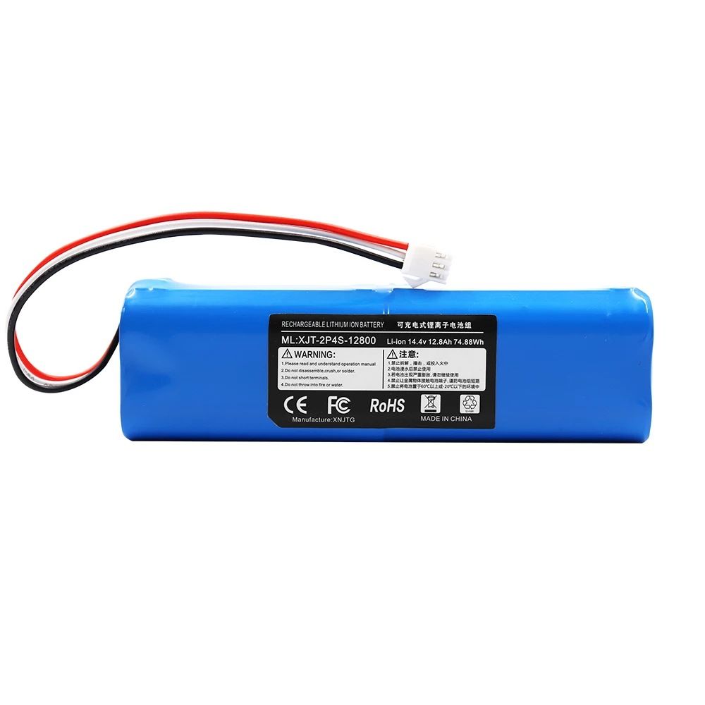 Upgrade uw XiaoMi Lydsto R1 met 14.4V Li-ion accu 6500mAh Hoge capaciteit voor langere gebruiksduur Efficiënte reiniging