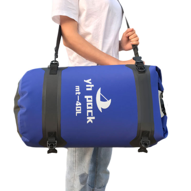 Motorfietstas XXL 40/80L - Waterdicht, draagbaar & multifunctioneel! Perfect voor avontuur & woon-werk.