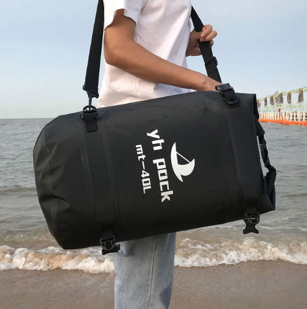 Motorfietstas XXL 40/80L - Waterdicht, draagbaar & multifunctioneel! Perfect voor avontuur & woon-werk.